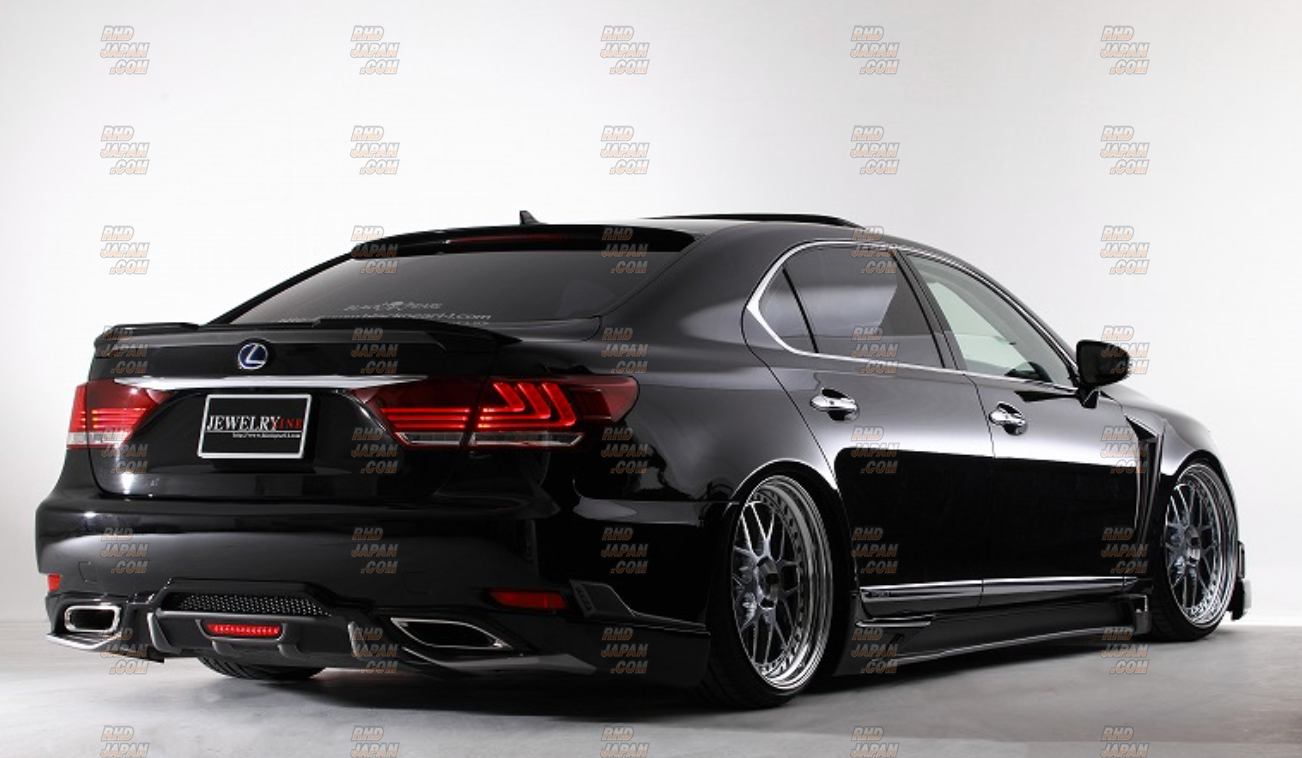 Black Pearl Jewelry Line Neo Series Rear Half Spoiler - Lexus LS460 USF40 USF45 LS600h UVF45 Kouki Model / After Minor Change